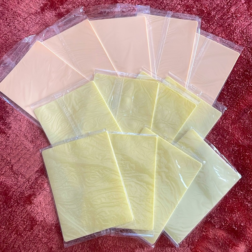 Practice skin and Transfer Sheets for tattooing